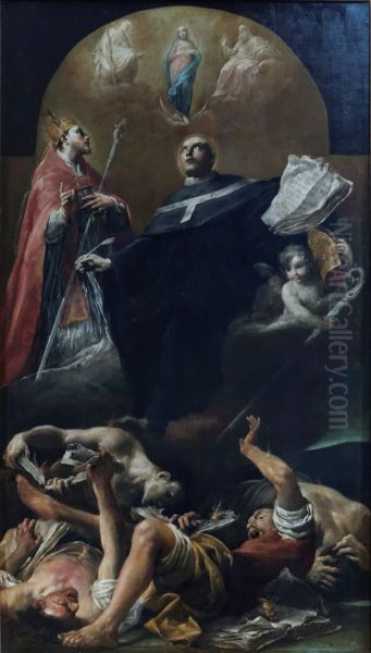 L'Immaculee Conception avec saint Anselme et saint Martin - view 1