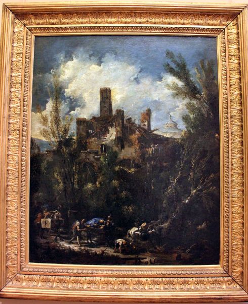 Landscape with castle - view 1
