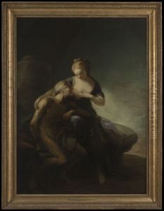Caritas Romana. Allegori over karleken by Carl Gustaf Pilo