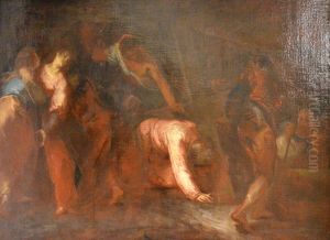 La Montee au Calvaire by unknown