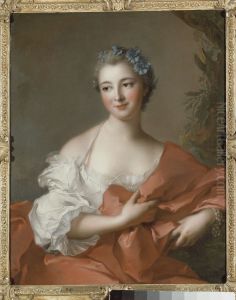 Markisinnan de l'Hopital (1721-1767) by Jean-Marc Nattier