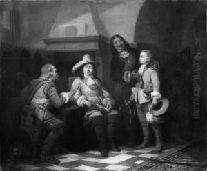 Polack fores tillfangatagen infor Karl X Gustav by Johan Christoffer Boklund