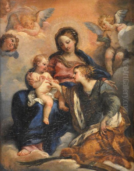 The Mystic Marriage of St. Catherine - view 1