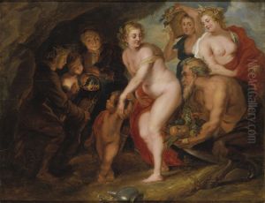 "Without Ceres and Bacchus Venus freezes" by (studio of) Rubens, Peter Paul