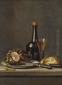 Stilleben. Motstycke till NM 1724 by Pehr Hillestrom