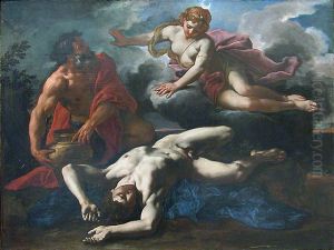 Diane aupres du cadavre d'OrionItaliano:Diana nei pressi del corpo di Orione by Daniel Seiter