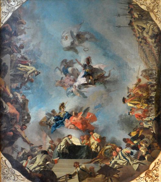 Allegorie de la vie militaire - view 1