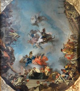 Allegorie de la vie militaire by Gregorio Guglielmi