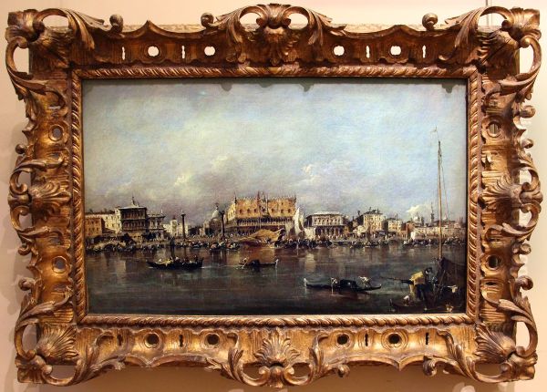 The Doge's Palace from the Bacino di San Marco - view 1