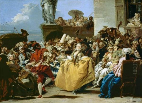 Scene de carnaval, ou Le Menuet - view 1