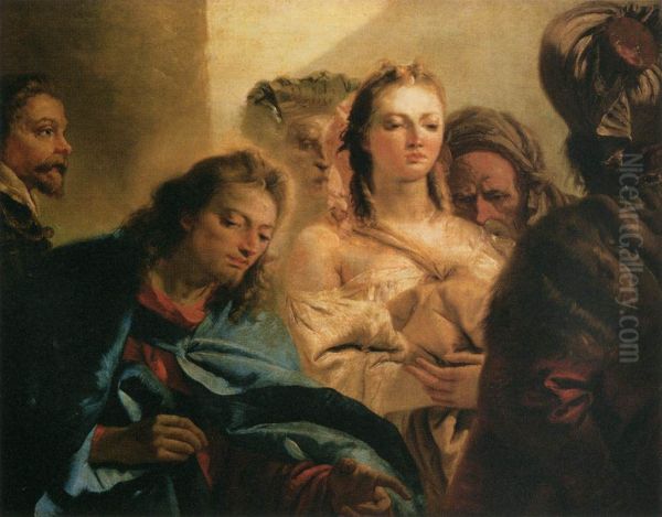 Christ and the Adulteress - view 1
