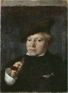 Konstnaren Carl Skanberg by Carl Larsson