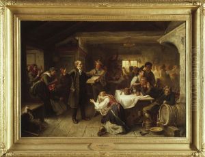 En lasare stor frojden i en gillestuga by Bengt Nordenberg