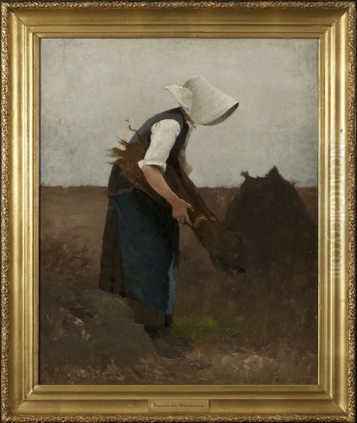 Gathering Poppies. Study - view 1