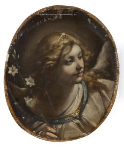 Anglahuvud by Elisabetta Sirani
