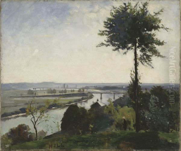 Tradet och flodkroken III (Bois-le-Roi) - view 1