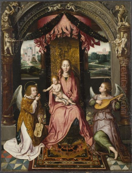 Madonna and Child. Detail from the "St John Altar" - view 1