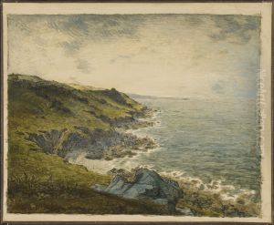 The Coast at Greville by Jean-Francois Millet