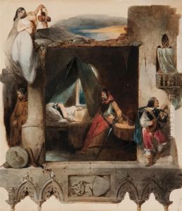 Hommage A Byron, Fantaisie Romantique by Louis Antoine Carolus