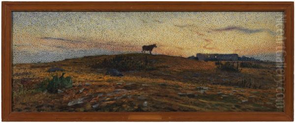 Oland Heath at Sunset - view 1