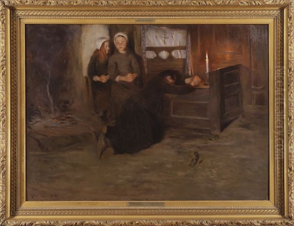 A Death-Bed in Brittany - view 1