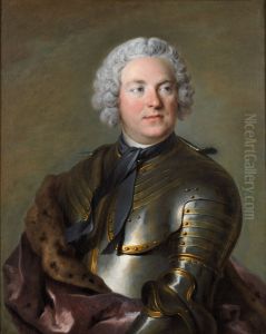 Count Carl Gustaf Tessin by Louis Tocque