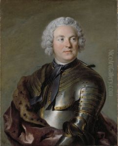 Greve Carl Gustaf Tessin (1695-1770) by Louis Tocque