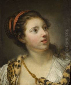 The Nymf Callisto by Jean-Baptiste Greuze