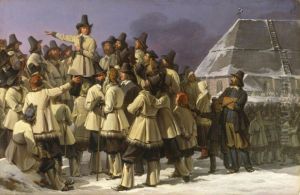 Gustav Vasa talar till dalkarlarna i Mora Gustav Vasa talar till dalkarlarna i Mora