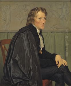 Den danske skulptoren Bertel Thorvaldsen by Christoffer Wilhelm Eckersberg
