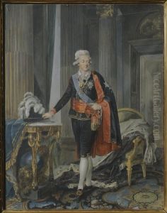 King Gustav III of Sweden by Niclas Lafrensen