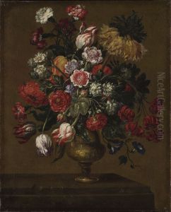 Blomsterstycke by Andrea Scacciati I
