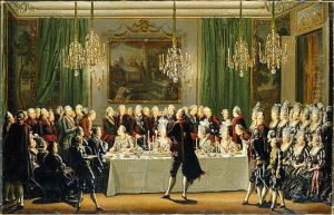 Stockholm Palace New Year's Eve 1779 by Pehr Hillestrom