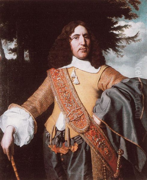 Portrait of Louis De Geer the Younger 1622-1695, ironworks owner - view 1
