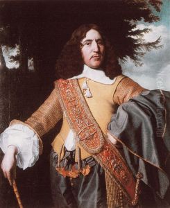 Portrait of Louis De Geer the Younger 1622-1695, ironworks owner by Bartholomeus Van Der Helst