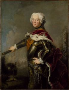 Portrait ofFrederick II of Prussia by Antoine Pesne
