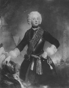 Henrik, 1726-1802, prins av Preussen by Antoine Pesne