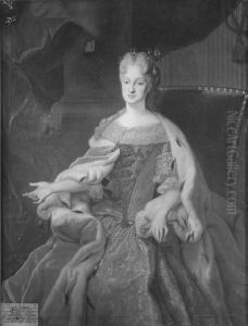 Portrait ofMaria Josepha of Austria(1699-1757) by Louis de Silvestre