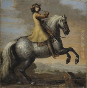 Karl XI, 1655-1697, kung av Sverige, pfalzgreve av Zweibrucken by David Klocker Ehrenstrahl