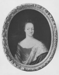 Fredrika Amalia, 1649-1704, prinsessa av Danmark, hertiginna av Holstein-Gottorp by David Klocker Ehrenstrahl
