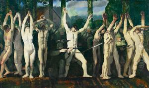 The Barricade by George Wesley Bellows