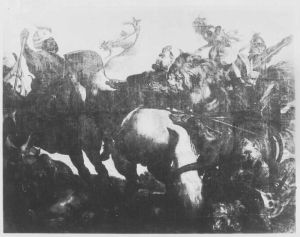Lowenjagd by (studio of) Rubens, Peter Paul
