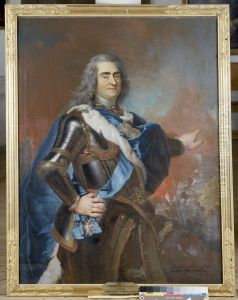 August II the Strong, 1670-1733, elector of Saxony, king of Poland by Louis de Silvestre