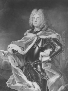 August III, 1696-1763, kurfurste av Sachsen, konung av Polen by Louis de Silvestre