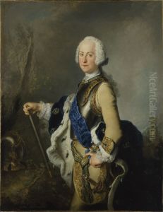 Adolf Fredrik, 1710-1771, kung av Sverige, hertig av Holstein-Gottorp by Antoine Pesne