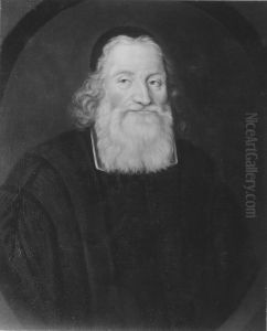 Johannes d.a. Gezelius, 1615-90, professor, biskop i Abo. by David Klocker Ehrenstrahl
