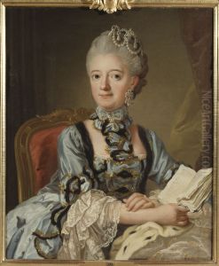 Lovisa Ulrika, 1720-1782, prinsessa av Preussen, drottning av Sverige by Lorens Pasch the Younger