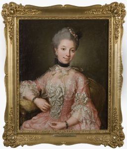 Kristina Sofia Silfverskold, gift Drufva (1726-1779) by Ulrika Pasch