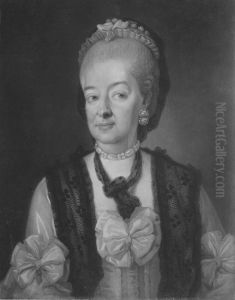 Brita Christina Sparre, 1720-1776, g. Tornflycht by Per Krafft the Elder