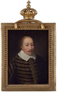 Karl IX, 1550-1611, kung av Sverige by Ulrika Pasch